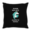 Funny Unicorn Throw Pillow