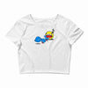 pac chain comp Crop Top