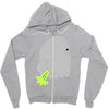 fart ghost Zipper Hoodie
