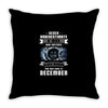Never Underestimate A Man Who Watches Black Mirror And Was Born in Throw Pillow