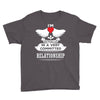I Am Actually In A Very Commited Relationship Youth Tee