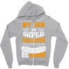 My Son Is Super Awesome His Momma Zipper Hoodie
