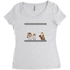 the holy grail is in another castle Women's Triblend Scoop T-shirt