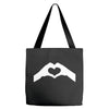 love hands Tote Bags