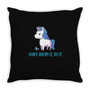 don't dream it, do it Throw Pillow