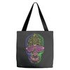 skull neon Tote Bags
