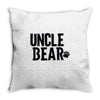 uncle bear Throw Pillow