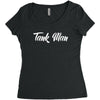 TANK MAN Women's Triblend Scoop T-shirt