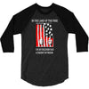 if the land of the free 3/4 Sleeve Shirt