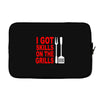 got skills on the grills apron Laptop sleeve
