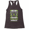 Never Underestimate The Strength Of A Lymphoma Cancer Warrior Racerback Tank