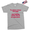 drink wine in ractangle Exclusive T-shirt