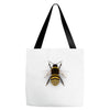 realistic bee Tote Bags