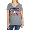 american eagle Ladies Curvy T-Shirt