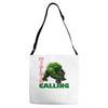 mjolnir calling Adjustable Strap Totes