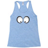 googly eyes Racerback Tank