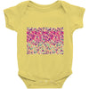pink triangle print Baby Onesie