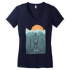 hiker Women's V-Neck T-Shirt