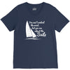 you can't control wind,but.. V-Neck Tee