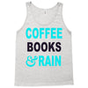 coffee books and rain Tank Top