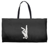 bunny sign Weekender Totes