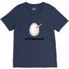 is it Unicorn V-Neck Tee