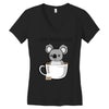 my puns are Women's V-Neck T-Shirt