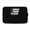 single taken at the gym Laptop sleeve