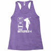 eat sleep battlefield 4, funny Racerback Tank