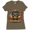 browncoats crest Ladies Fitted T-Shirt