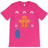 cookie monster gingerbread man ugly christmas sweater T-Shirt