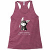 grim bunny Racerback Tank