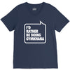 i'd rather be doing gymkhana V-Neck Tee