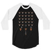 space ni invaders 3/4 Sleeve Shirt