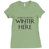 Winter (f80) Ladies Fitted T-Shirt
