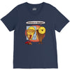 posh pizza (colab with rpadame) V-Neck Tee