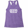 2x dot sticker vinyl decal d.o Racerback Tank