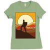 mountain hiker Ladies Fitted T-Shirt