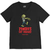zombies eat brains V-Neck Tee