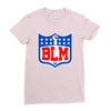 blm! take a knee Ladies Fitted T-Shirt