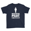 helicopter pilot in training Youth Tee