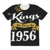 kings are born in 1956 All Over Women's T-shirt