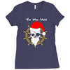 christmas pirates Ladies Fitted T-Shirt