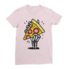pizza Ladies Fitted T-Shirt