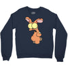 zombie bunny Crewneck Sweatshirt