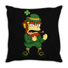 happy saint patrick day simpson 2 Throw Pillow