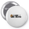 i like big buns bunny love Pin-back button