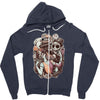 nightmare de los muertos Zipper Hoodie