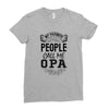 My Favorite People Call Me Opa Ladies Fitted T-Shirt