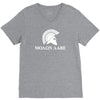 molon labe spartan rifle V-Neck Tee